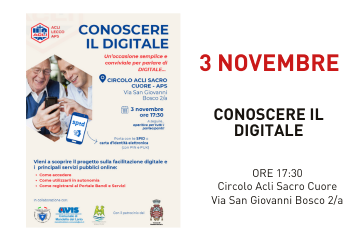 Conoscere il digitale - un&#39;occasione semplice e conviviale per parlare di Digitale