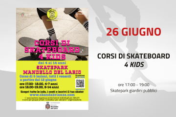 Corso di Skateboard 4 kids