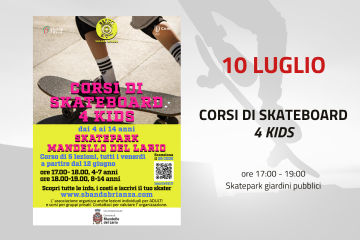 Corso di Skateboard 4 kids