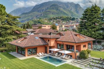 Immagine panoramica della villa