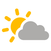 scattered clouds