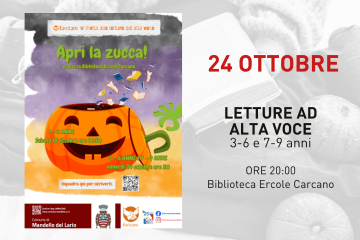 Letture ad alta voce 3-6 anni e 7-9 anni