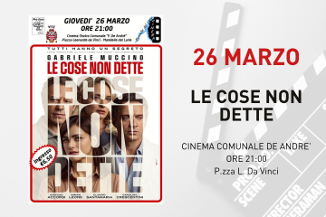 Il Giovedì al Cinema - "Le cose non dette"