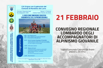 Convegno Regionale Lombardo degli Accompagnatori di alpinismo giovanile