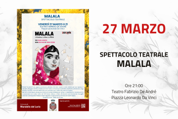 Spettacolo teatrale "Malala"