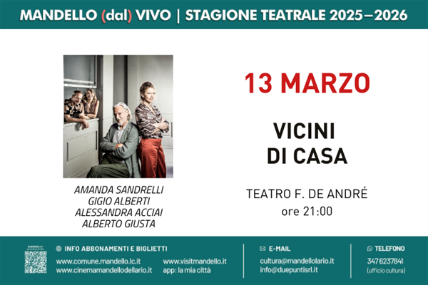 Spettacolo teatrale: Vicini di casa