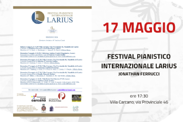 Festival Pianistico Internazionale Larius - Concerto di Tommaso Carlini