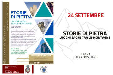 Rassegna di incontri: Storie di pietra - luoghi sacri tra le montagne 