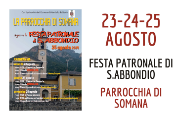 Festa Patronale di S. Abbondio