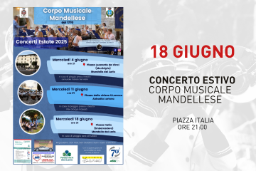 Concerto Corpo Musicale Mandellese