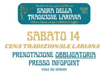 Cena tradizionale lariana - &quot;Sagra della tradizione lariana&quot;