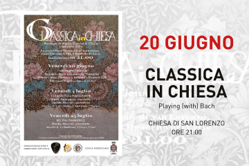 Classica in chiesa &quot;plating (with) Bach&quot;