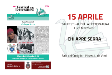 Festival della letteratura: Chi apre Serra - Luca Mazzoleni