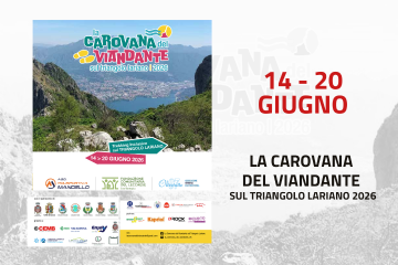 La Carovana del Viandante sul triangolo lariano 2026