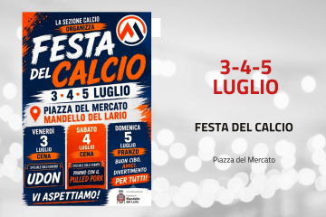Festa del calcio della Polisportiva Mandello