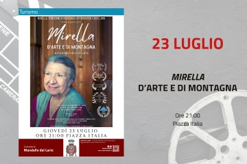 Cinema all'aperto - "Mirella d'arte e di montagna"