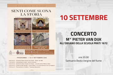Patrimonio in-canto: Concerto M° Pieter Van Dijk all'organo della scuola Prati 1672