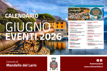 Disponibile il calendario degli eventi di giugno a Mandello del Lario