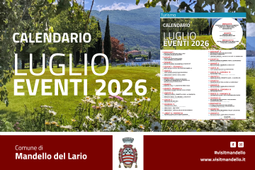 Disponibile il calendario degli eventi di luglio a Mandello del Lario