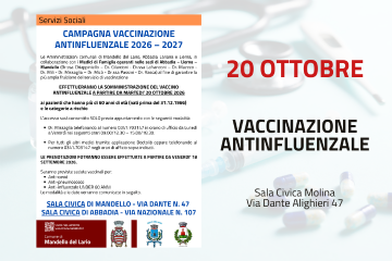Vaccinazione Antinfluenzale